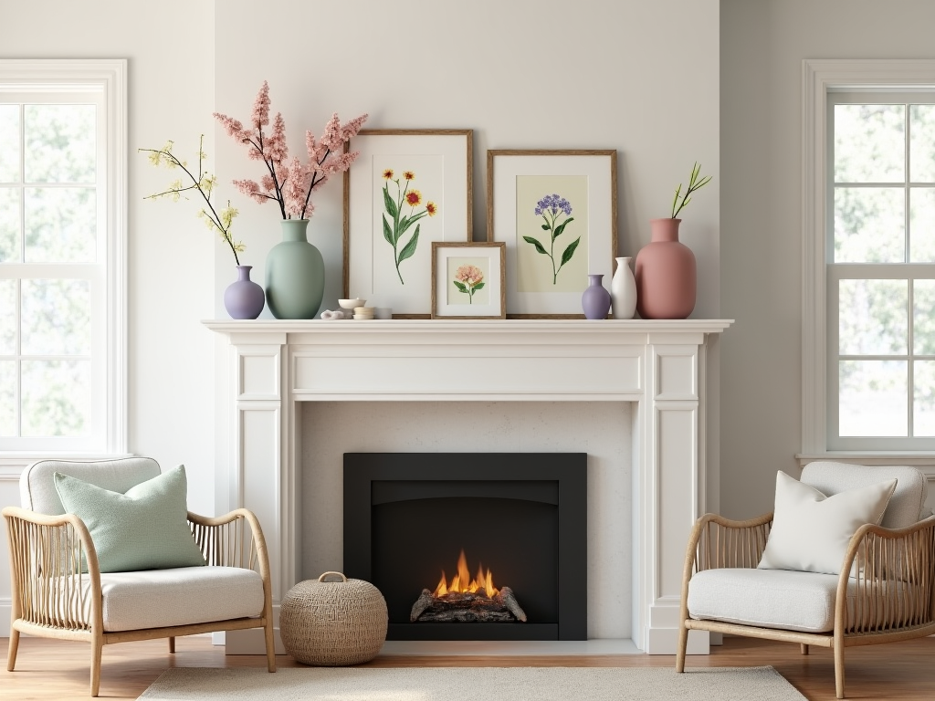 8 Stunning Fireplace Mantel Decor Ideas for Every Season